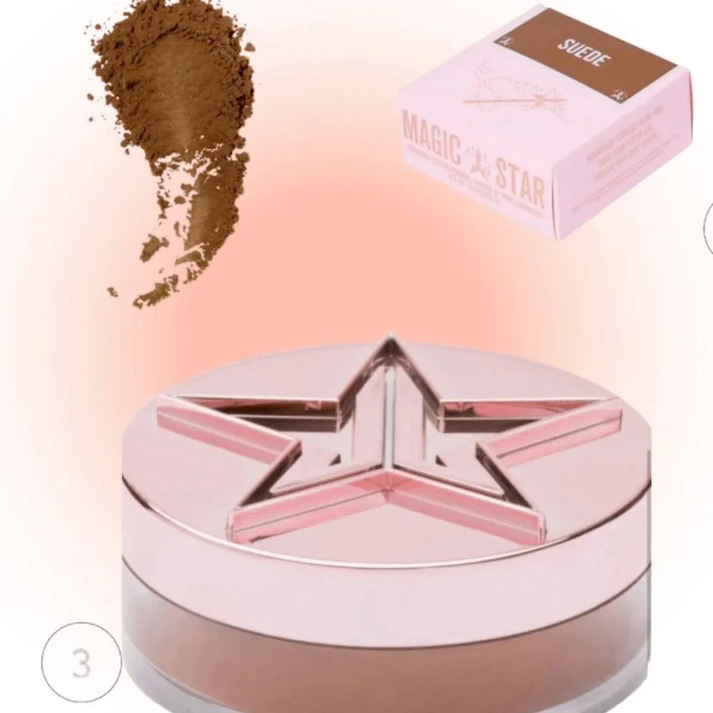 Jeffree Star Cosmetics Magic Star Luminous Setting Powder - Suede NIB